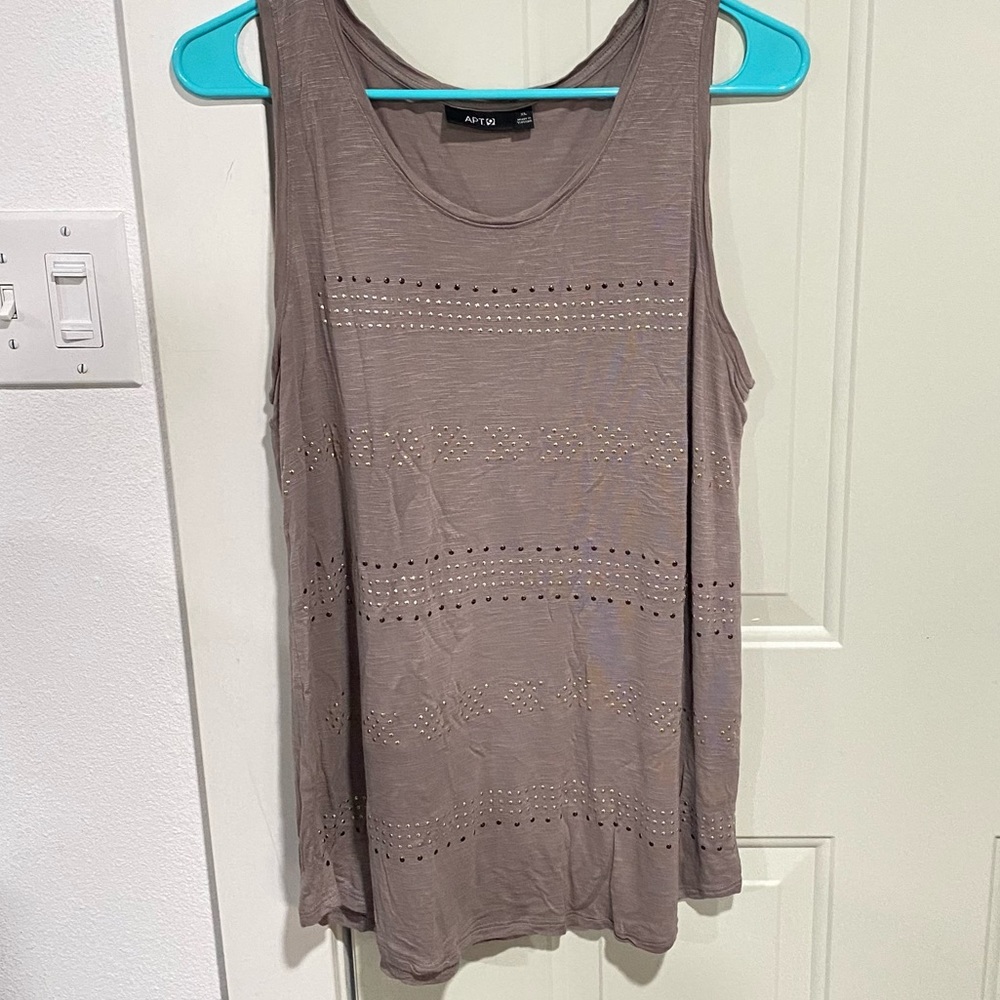 Apt. 9 Bedazzled Tank Top